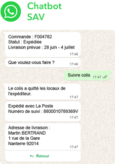 Votre Chatbot SAV en quelques clics